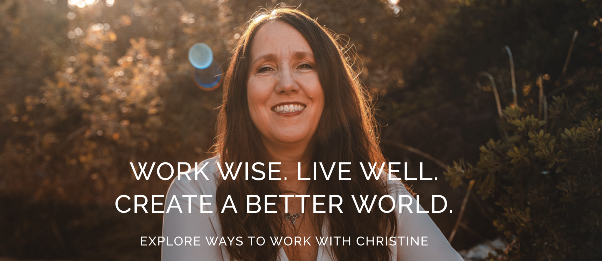 Work with Christine Arylo, womens empowerment and  leadership coach