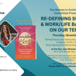 Redefining Success & Work Life Balance on Our Terms (In-Person Workshop – Thurs, Nov. 9) San Jose, CA